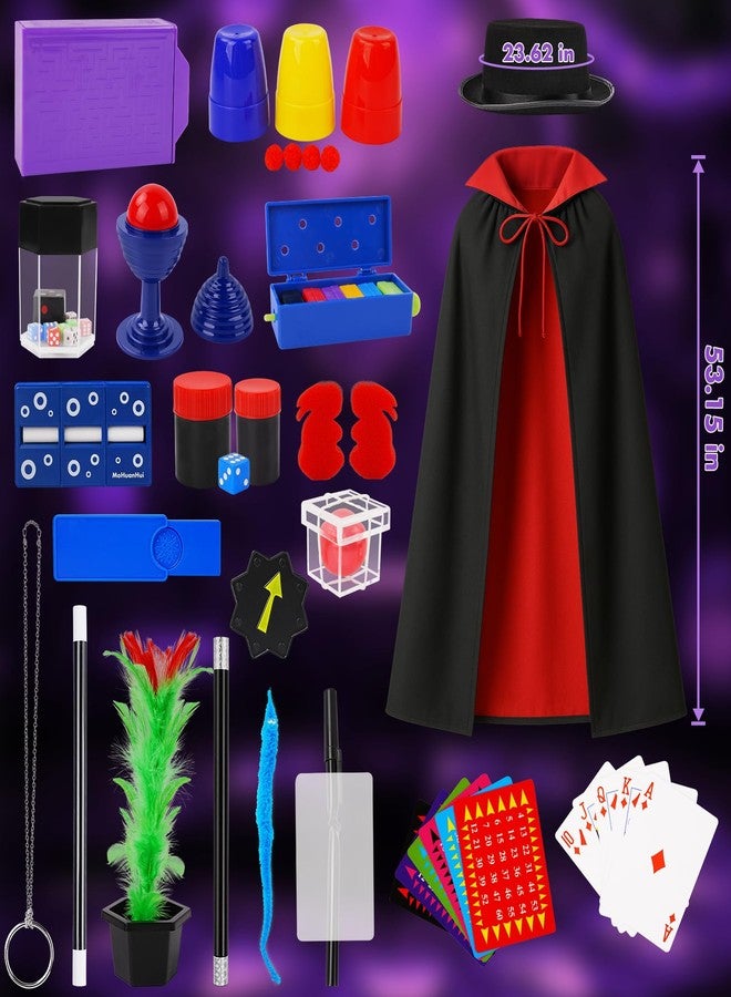Dogern Magic Kit, Magic Tricks Includes Magic Wand and Magician Costume, Exciting Starter Magic Set Gift for Boys Girls Ages 6-12, Magic Tricks for kids, Perfect for Christmas, Halloween, and Birthday - Image 2